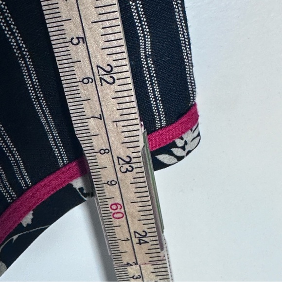 Vtg Koos of Course Blazer Linen Blend Black Reversible to Red Stunning Sz Large - Picture 10 of 10